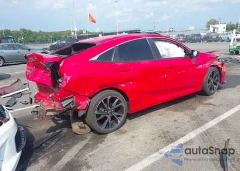 2020 Honda Civic Sport from USA, damaged, VIN 2HGFC2F86LH555224